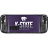 Kansas State University K-State Wildcats Gradient Steam Deck Handheld Gaming Computer Skin